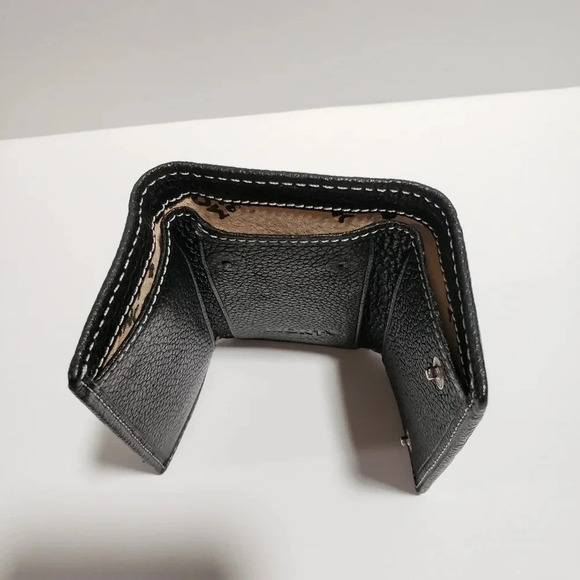 Montblanc Black Leather Mens  Mini Wallet - Picture 8 of 12